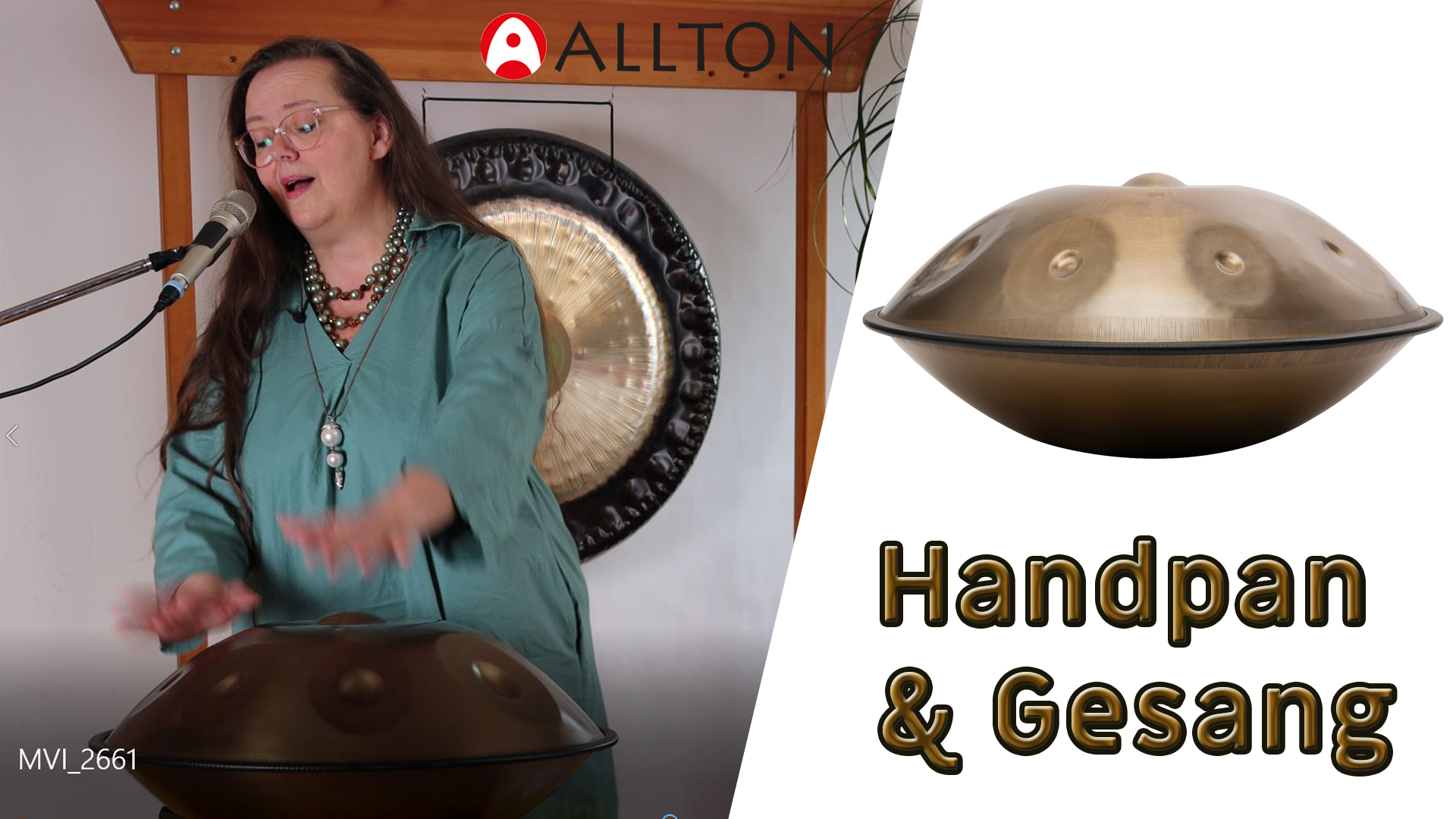 Handpangesang handpan und gesang