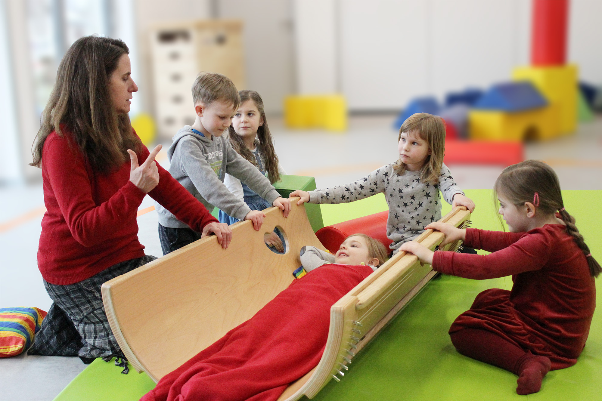 Klangwiege im Kindergarten